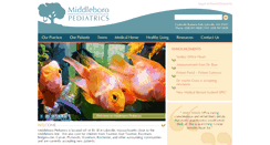 Desktop Screenshot of middleboropediatrics.com